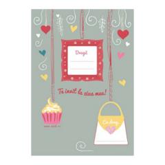 Set 10 invitatii pentru petrecere fetite - Sweet moments