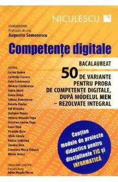 Competente digitale .Bacalaureat