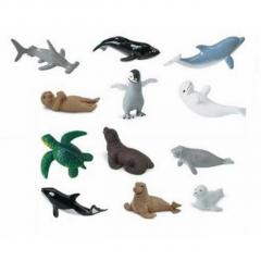 Set 12 figurine - Baby Sea Life Toob