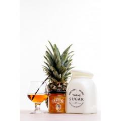 Dulceata de ananas cu rom si pastaie de vanilie