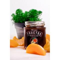 Magiun de piersici cu amaretto si pastaie de vanilie (fara zahar)