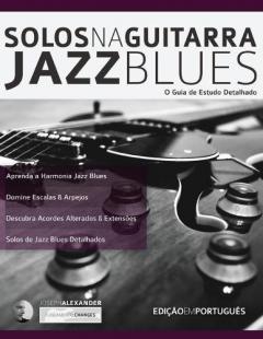 Coperta cărții Solos na Guitarra: Jazz Blues