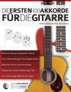 Coperta cărții Die ersten 100 Akkorde für die Gitarre