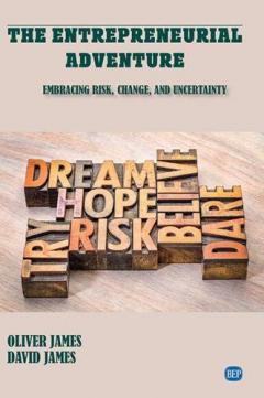 Coperta cărții The Entrepreneurial Adventure: Embracing Risk, Change, and Uncertainty