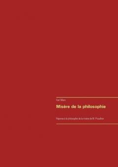 Misère de la philosophie: Réponse à la philosophie de la misère de M. Proudhon