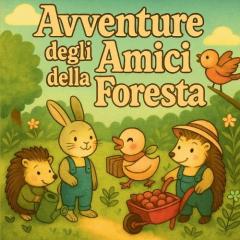Coperta cărții Avventure degli Amici della Foresta