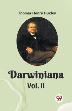 Coperta cărții Darwiniana Vol. II