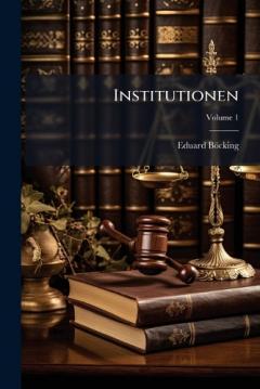 Coperta cărții Institutionen