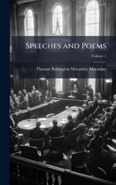 Coperta cărții Speeches and Poems