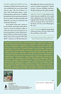 The Best American Poetry 2025