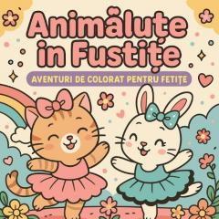 Animăluțe în Fustițe - Aventuri de Colorat pentru Fetițe