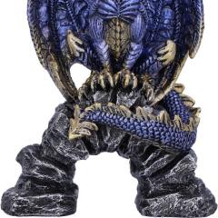 Figurina decorativa - Acko Blue Metallic Dragon