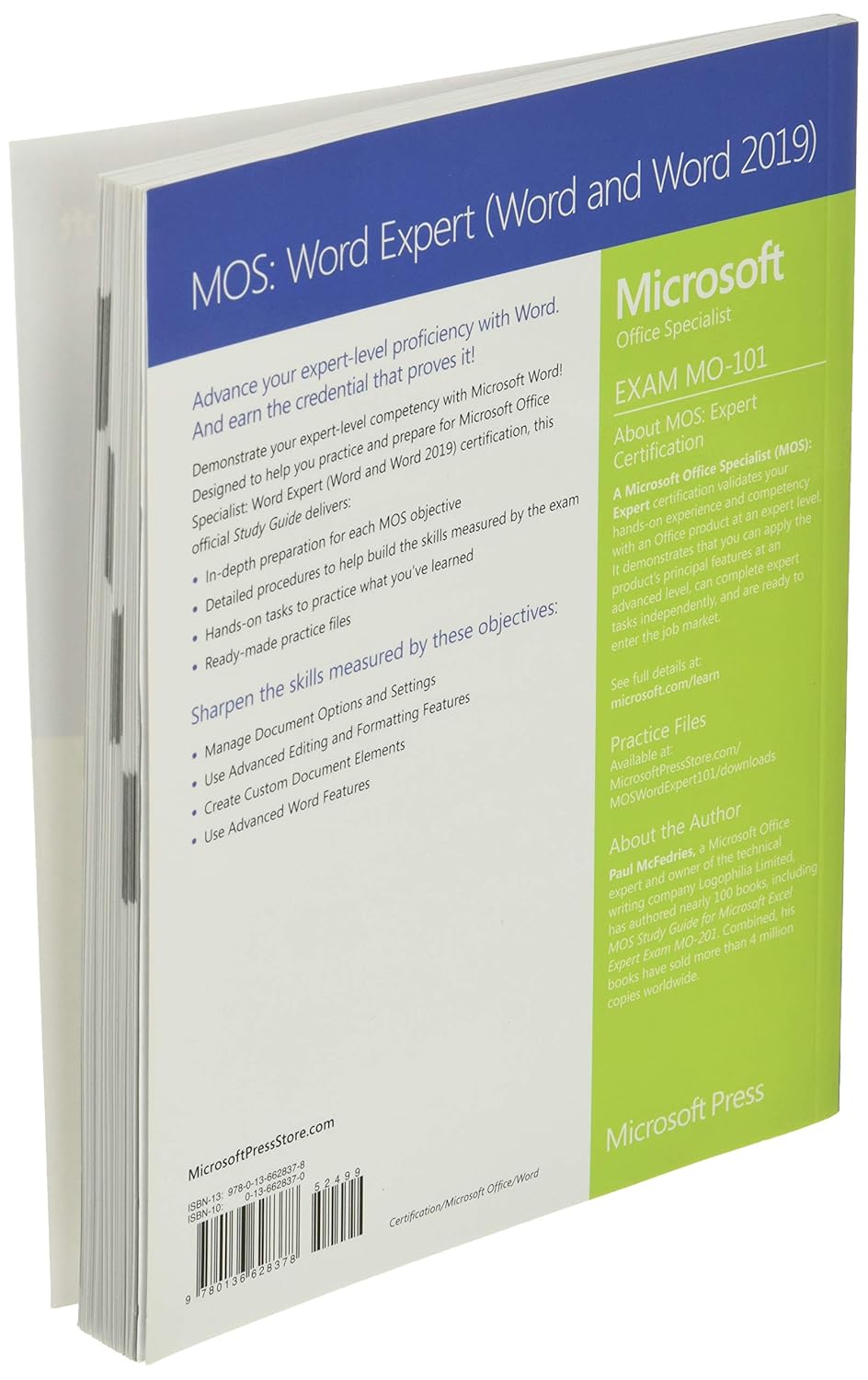 MOS 2010 Study Guide for Microsoft Word Expert, Excel Expert, Access, and  SharePoint Exams
