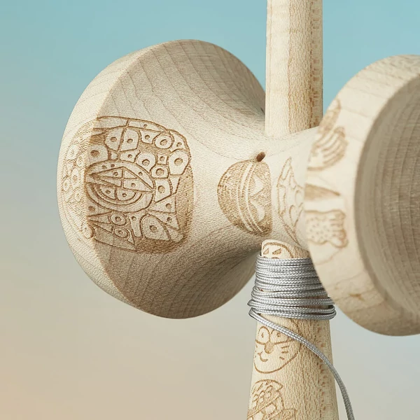 Kendama - Zoggy N' Moggy - Sandplanet - Krom
