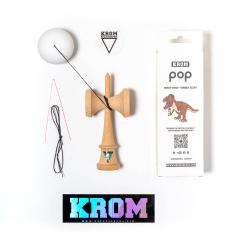 Jucarie de indemanare - Kendama Krom Pop - Rubber White