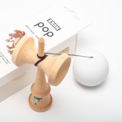 Jucarie de indemanare - Kendama Krom Pop - Rubber White
