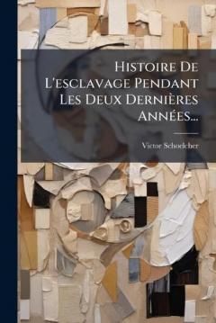 Histoire De L'esclavage Pendant Les Deux Dernières AnnÃ(c)es...