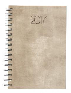 Agenda Nuance cu arc, A5 - datata, bej