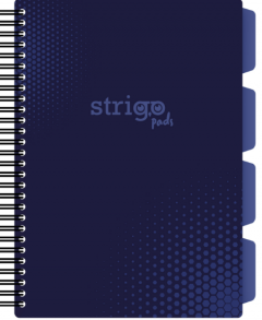Caiet cu spirala si separatoare - Pads Project Basic