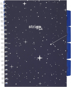 Caiet cu spirala si separatoare - Pads Project Book - SKY, B5, Matematica