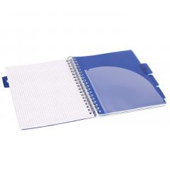 Caiet cu spirala si separatoare - Pads Project Book - SKY, B5, Matematica