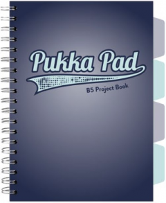 Caiet cu spirala si separatoare - Pukka Pad Project Book - Format B5, Matematica