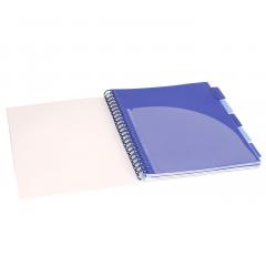 Caiet dictando cu spirala si separatoare B5 - Strigo Pads Project Book Unircorn