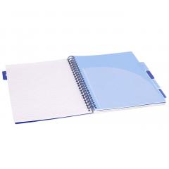 Caiet dictando cu spirala si separatoare B5 - Strigo Pads Project Book Unircorn