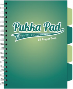 Caiet cu spirala si separatoare - Pukka Pad Project Book - B5, Matematica