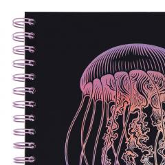 Caiet matematica cu spirala si separatoare A4 - Strigo Pads Project Book Meduza