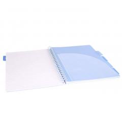 Caiet - Strigo Pads - Project Book Unicorn - Matematica A4, cu spirala si separatoare