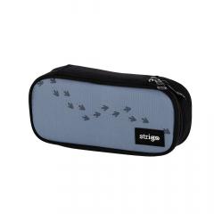 Penar un compartiment, cu separator si buzunar interior - Dinozaur