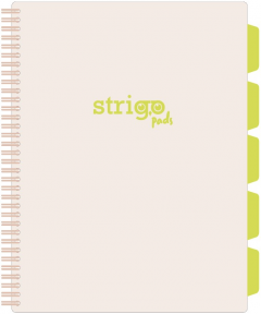 Caiet cu spirala si separatoare - Pads Project Book - Pastel - A4, Matematica