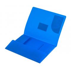 Mapa - Strigo A4 cu elastic - Albastru