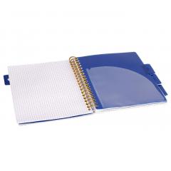 Caiet - Strigo Pads - Project Book Stars - Matematica B5, cu spirala si separatoare