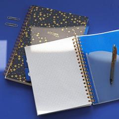 Caiet - Strigo Pads - Project Book Stars - Matematica B5, cu spirala si separatoare