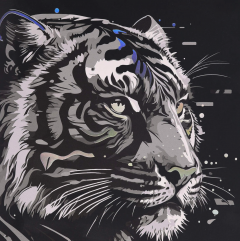 Caiet matematica cu spirala si separatoare B5 (100 file) - Strigo Pads Project Book (Tigru)