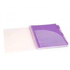 Caiet - Strigo Pads - Project Book Panda - Matematica A4, cu spirala si separatoare