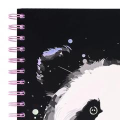 Caiet - Strigo Pads - Project Book Panda - Matematica A4, cu spirala si separatoare