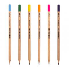 Creion - Strigo - HB cu capat colorat (mai multe culori - pret pe bucata)