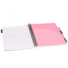 Caiet - Strigo Pads - Project Book Jungle Tucan - Matematica B5, cu spirala si separatoare