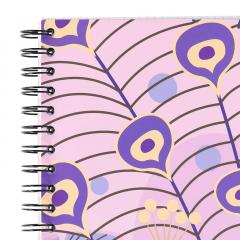 Caiet - Strigo Pads - Project Book Paun - Matematica A4, cu spirala si separatoare