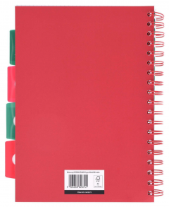 Caiet matematica cu spirala si separatoare B5 (100 file) - Strigo Pads Project Book (Dragon)