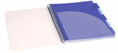 Caiet dictando cu spirala si separatoare A4 (100 file) - Strigo Pads Project Book (Tigru)