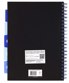 Caiet dictando cu spirala si separatoare A4 (100 file) - Strigo Pads Project Book (Tigru)