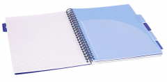 Caiet dictando cu spirala si separatoare A4 (100 file) - Strigo Pads Project Book (Tigru)