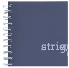 Caiet matematica cu spirala si separatoare A4 (100 file) - Strigo Pads Project Book (Albastru)