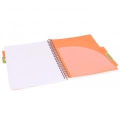 Caiet - Strigo Pads - Project Book Tropical - Matematica A4, cu spirala si separatoare