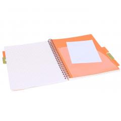 Caiet - Strigo Pads - Project Book Tropical - Matematica A4, cu spirala si separatoare