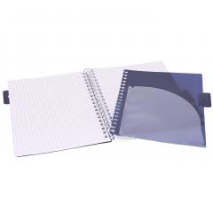 Caiet - Strigo Pads - Project Book Marmorat - Matematica B5, cu spirala si separatoare